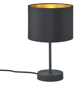 Lampada tavolo da Interno E27 in Metallo Nero Opaco