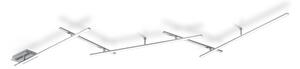 Plafoniera da Interno a LED in Metallo Nickel Opaco