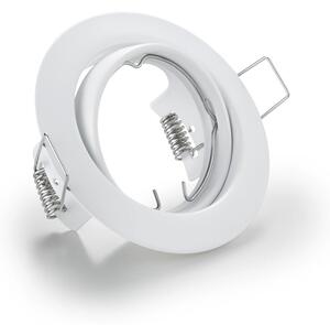 Illuminazione da Incasso da Interno GU10 in Metallo Bianco Opaco