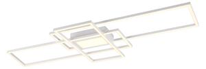 Plafoniera da Interno a LED in Metallo Bianco Opaco