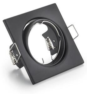 Illuminazione da Incasso da Interno GU10 in Metallo Nero Opaco