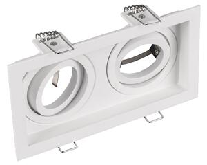 Illuminazione da Incasso da Interno a LED in Metallo Bianco Opaco