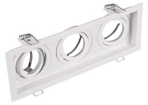 Illuminazione da Incasso da Interno a LED in Metallo Bianco Opaco