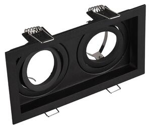 Illuminazione da Incasso da Interno a LED in Metallo Nero Opaco
