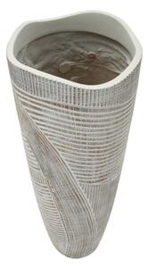 Vaso Resina Woody Cm Ø 19X55