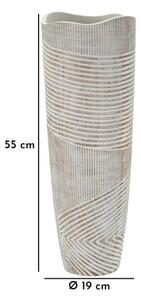 Vaso Resina Woody Cm Ø 19X55