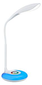 Lampada tavolo da Interno a LED in Plastica Bianco