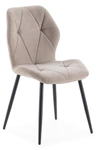 Sedie da pranzo beige in set da 4 Luna - Marckeric