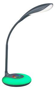 Lampada tavolo da Interno a LED in Plastica Antracite