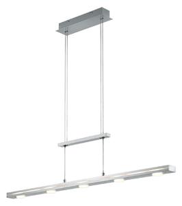 Lampada a Sospensione da Interno a LED in Metallo Nickel Opaco