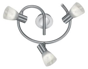 Faretto da Interno a LED in Metallo Nickel Opaco
