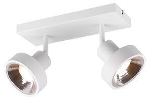 Faretto da Interno a LED in Metallo Bianco Opaco