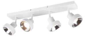 Faretto da Interno a LED in Metallo Bianco Opaco