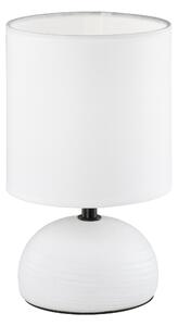 Lampada tavolo da Interno E14 in Ceramica Bianco
