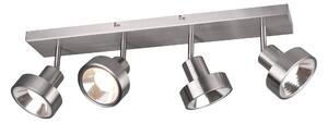 Faretto da Interno a LED in Metallo Nickel Opaco