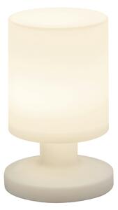 Lampada tavolo da Esterno a LED in Plastica Bianco