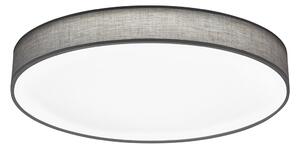 Plafoniera da Interno a LED in Tessuto Grigio