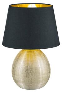 Lampada tavolo da Interno E27 in Ceramica Oro