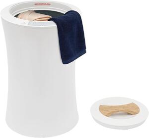Asciugamani elettrico Emmer - Dispositivo riscaldante - Lusso per il bagno - Controllo tramite touchscreen - 20 litri - Bianco