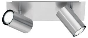 Faretto da Interno GU10 in Metallo Nickel Opaco