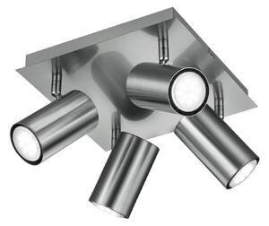 Faretto da Interno GU10 in Metallo Nickel Opaco