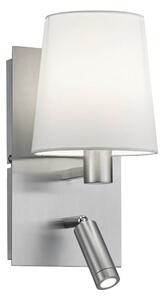 Applique da Interno a led in Metallo Nickel Opaco