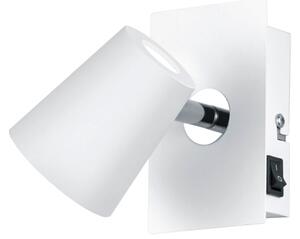 Faretto da Interno a LED in Metallo Bianco Opaco