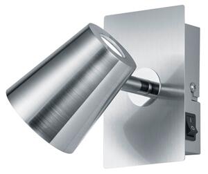 Faretto da Interno a LED in Metallo Nickel Opaco