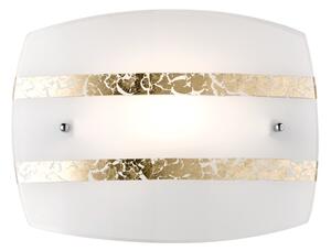 Applique da Interno E27 in Vetro Oro