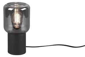Lampada tavolo da Interno a LED in Metallo Nero Opaco
