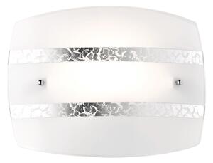 Applique da Interno E27 in Metallo Argento