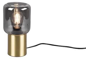 Lampada tavolo da Interno a LED in Metallo Ottone Opaco