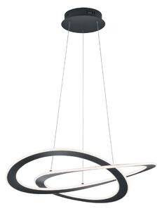 Lampada a Sospensione da Interno a LED in Metallo Antracite