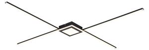 Plafoniera da Interno a LED in Metallo Antracite