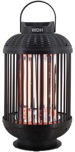 Stufa a lanterna riscaldante - 600/1.200 W - Girevole di 180° - Per balcone e terrazzo