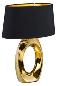 Lampada tavolo da Interno E27 in Ceramica Oro