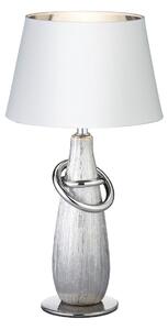 Lampada tavolo da Interno E14 in Ceramica Argento