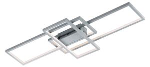 Plafoniera da Interno a LED in Metallo Nickel Opaco