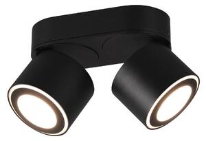Faretto da Interno a LED in Metallo Nero Opaco