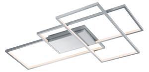Plafoniera da Interno a LED in Metallo Nickel Opaco