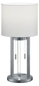 Lampada tavolo da Interno a led in Metallo Nickel Opaco