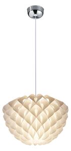 Lampada a Sospensione da Interno E27 in Plastica Bianco
