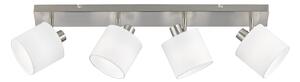 Faretto da Interno E14 in Metallo Nickel Opaco