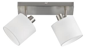 Faretto da Interno E14 in Metallo Nickel Opaco