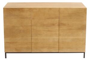 Mobiletto da bagno in legno massello di mango L120 cm YPSTER