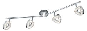Faretto da Interno a LED in Metallo Cromo