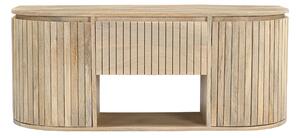 Mobile bagno sospeso in legno massello di mango L110 cm BALDO