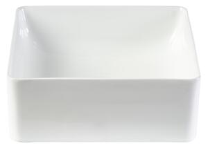 Lavabo quadrato in ceramica bianca L30,5 cm CLEMI