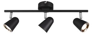 Faretto da Interno a LED in Plastica Nero Opaco