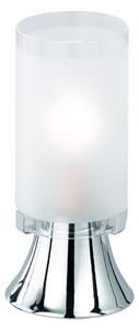 Lampada tavolo da Interno E14 in Metallo Cromo